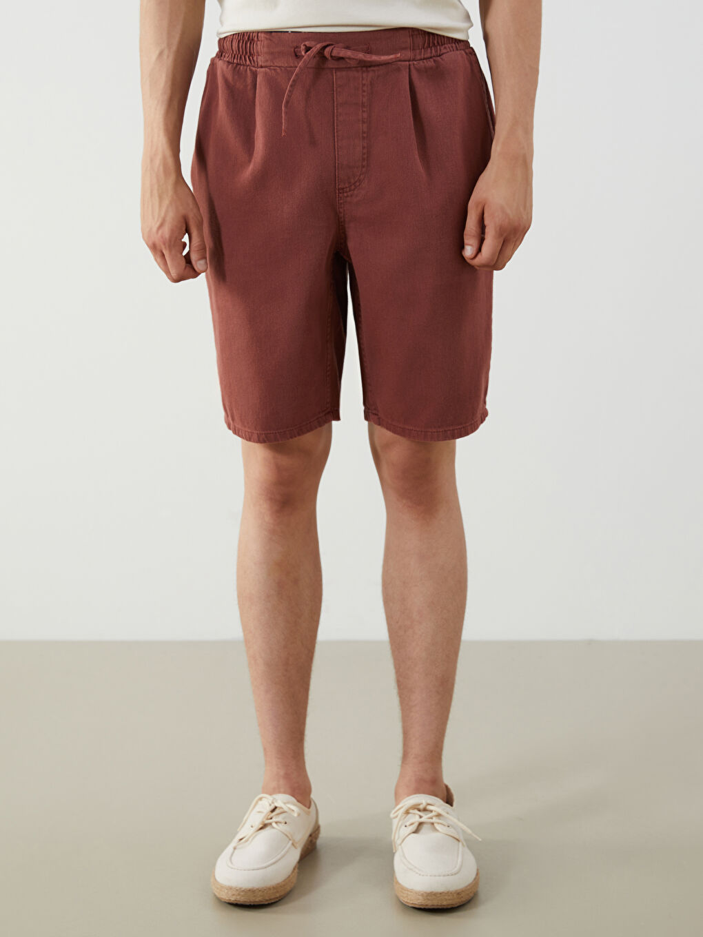 Relaxed Fit Men's Denim Shorts -S5PY15Z8-R1W