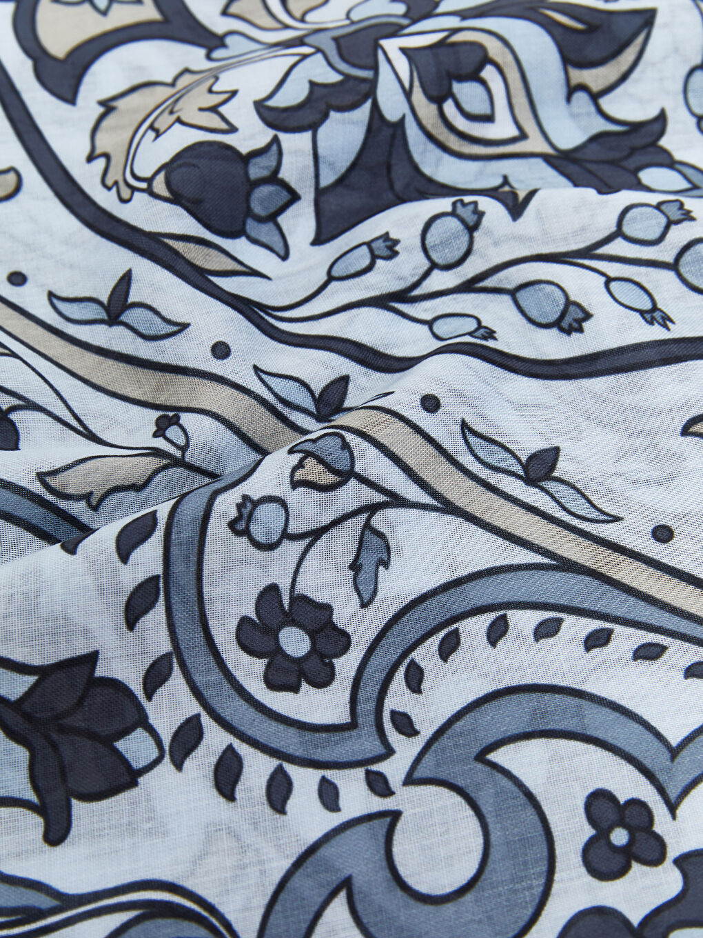 Patterned Women's Scarf -S5PY19Z8-LRW