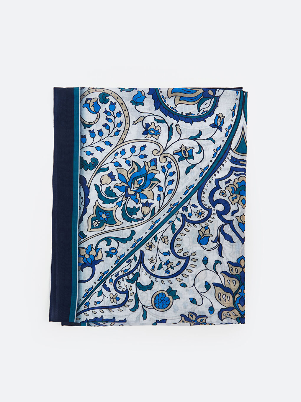 Patterned Women's Scarf -S5PY19Z8-LSJ