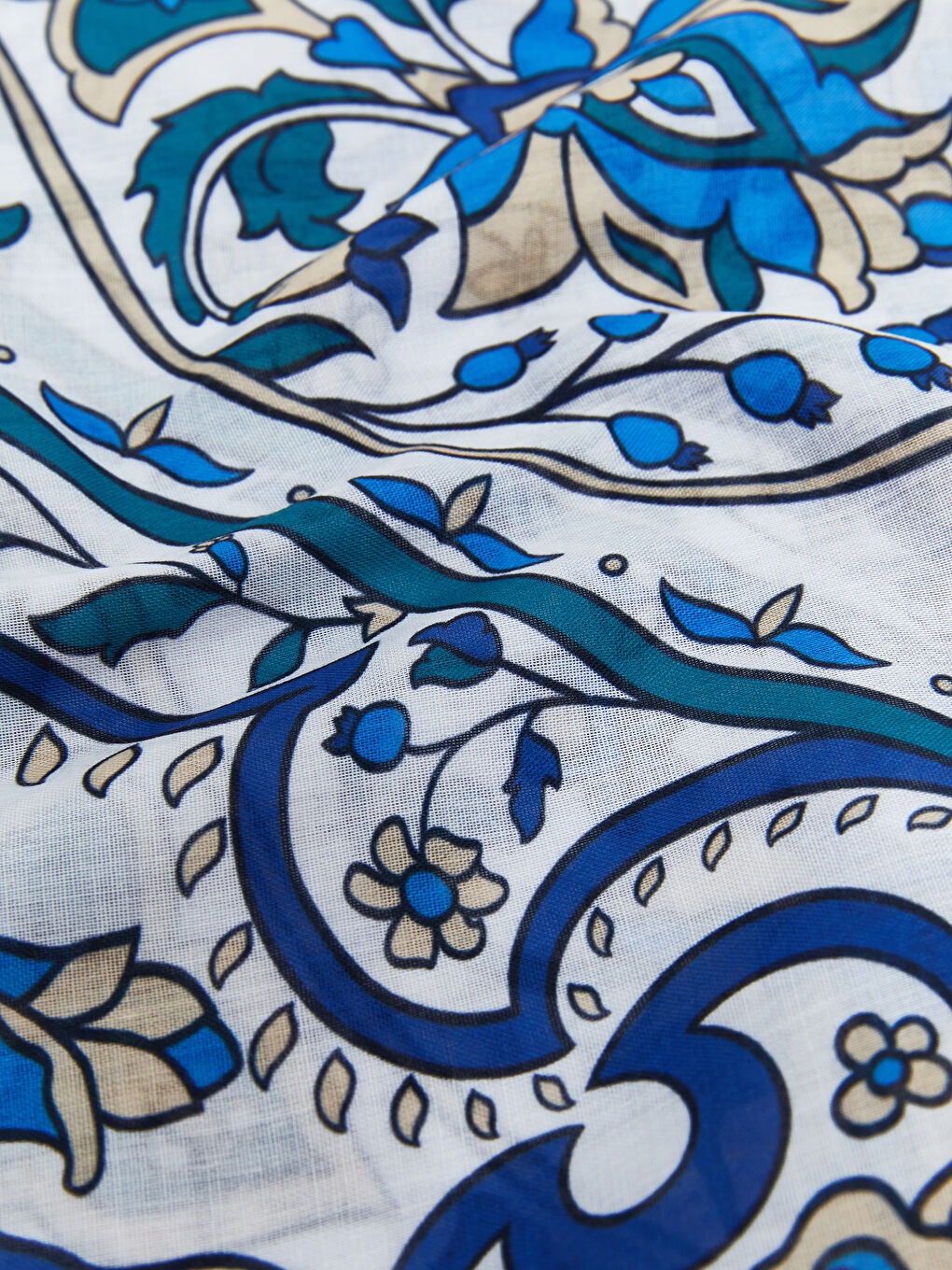 Patterned Women's Scarf -S5PY19Z8-LSJ