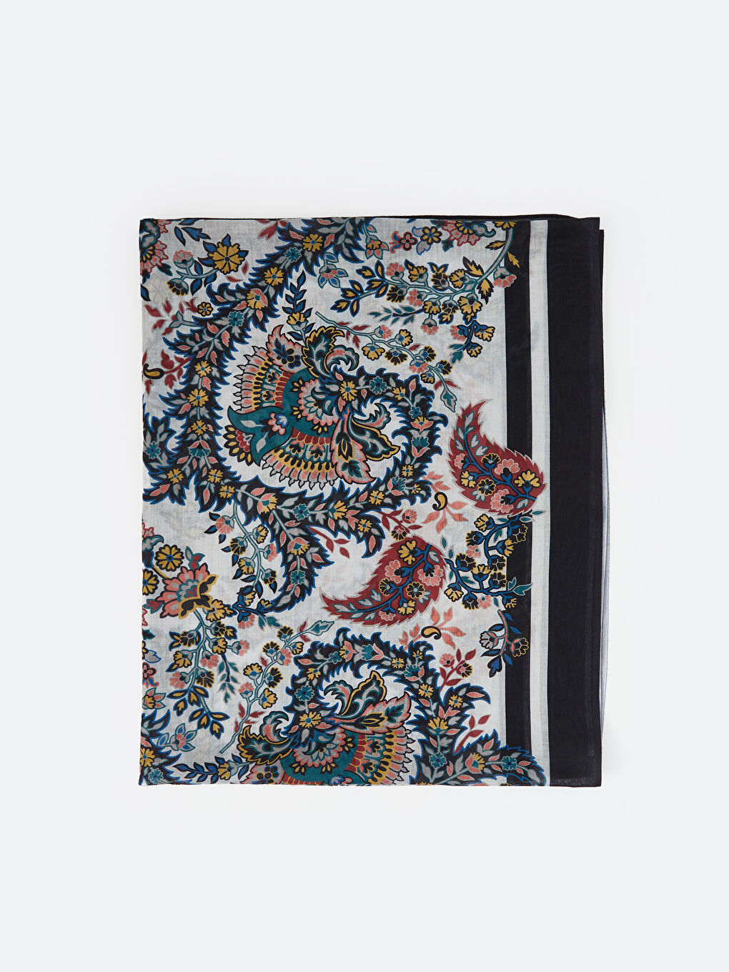 Patterned Women's Scarf -S5PY20Z8-LQX