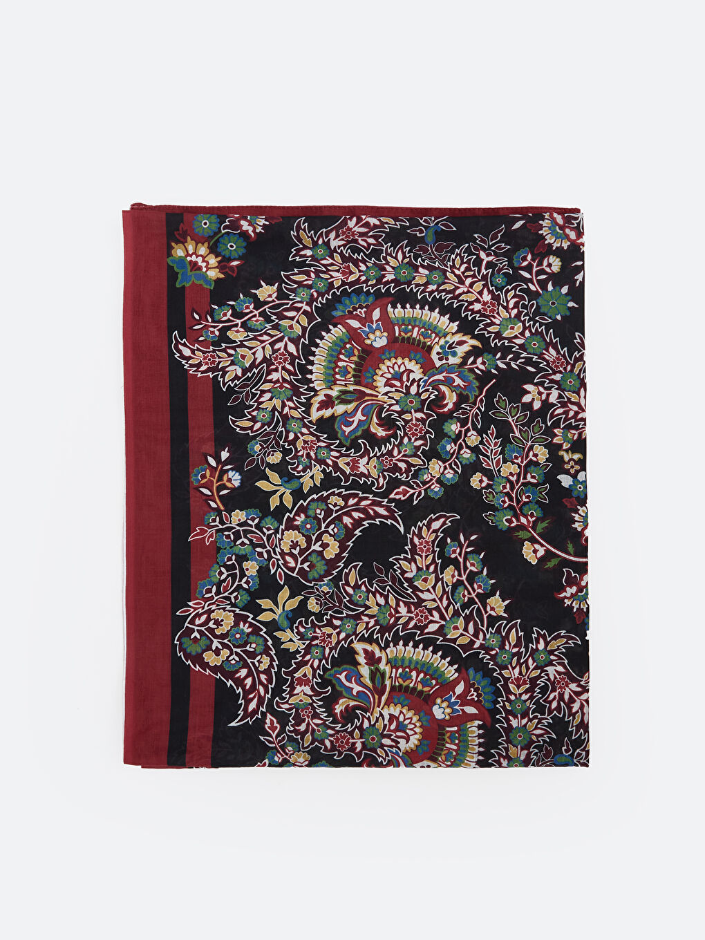 Patterned Women's Scarf -S5PY20Z8-LQV