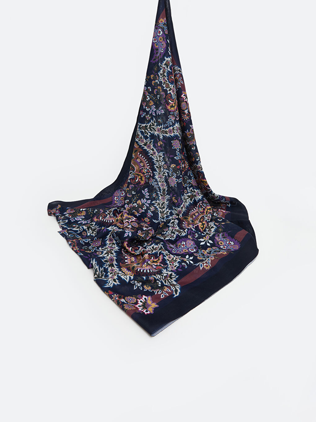 Patterned Women's Scarf -S5PY20Z8-LSJ