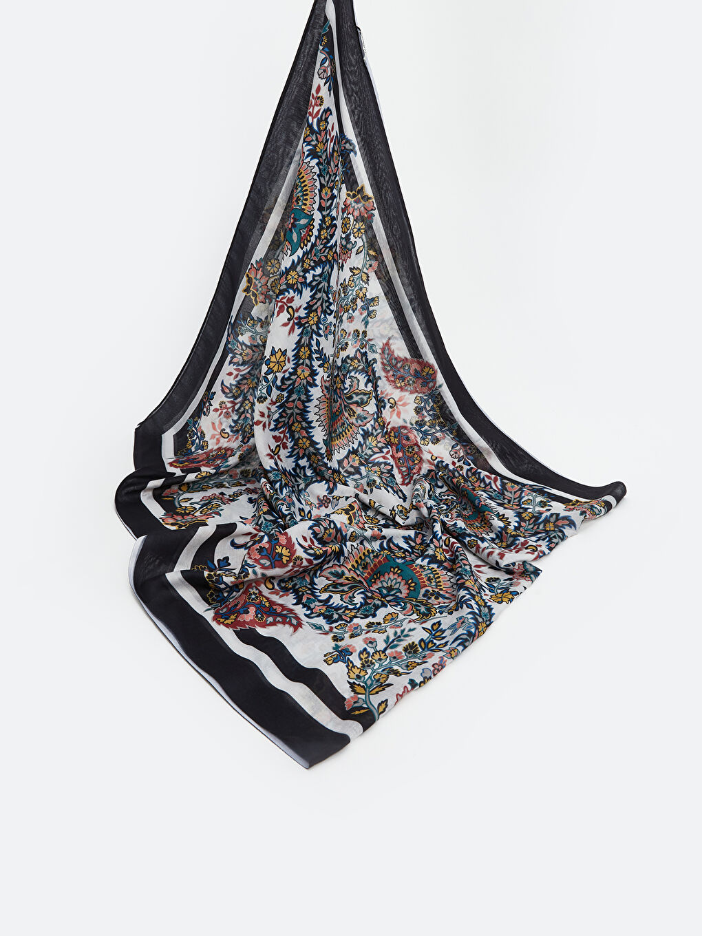 Patterned Women's Scarf -S5PY20Z8-LQX