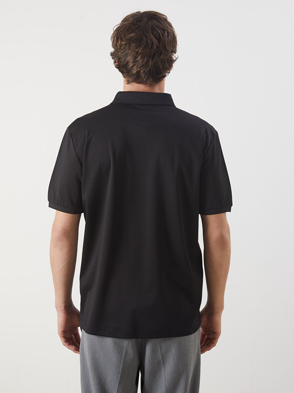 Polo Neck Pique Men's T-Shirt -S5PY42Z8-CVL
