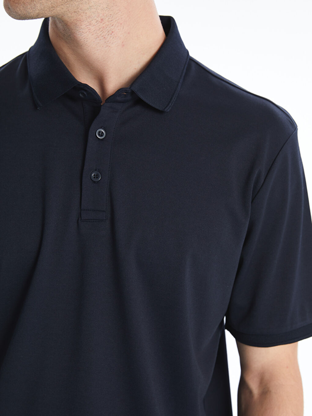 LCW Vision Polo Neck Pique Men's T-Shirt -S5PY42Z8-RFH
