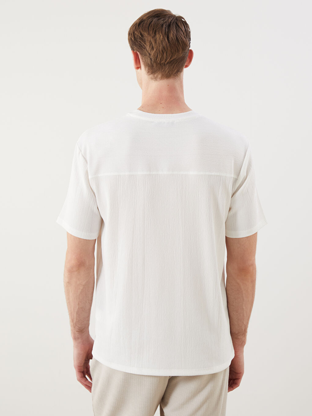 LCW Vision Crew Neck Men's T-Shirt -S5PY43Z8-R9J
