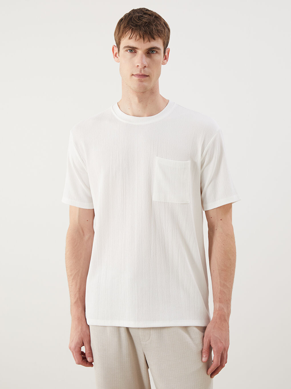LCW Vision Crew Neck Men's T-Shirt -S5PY43Z8-R9J