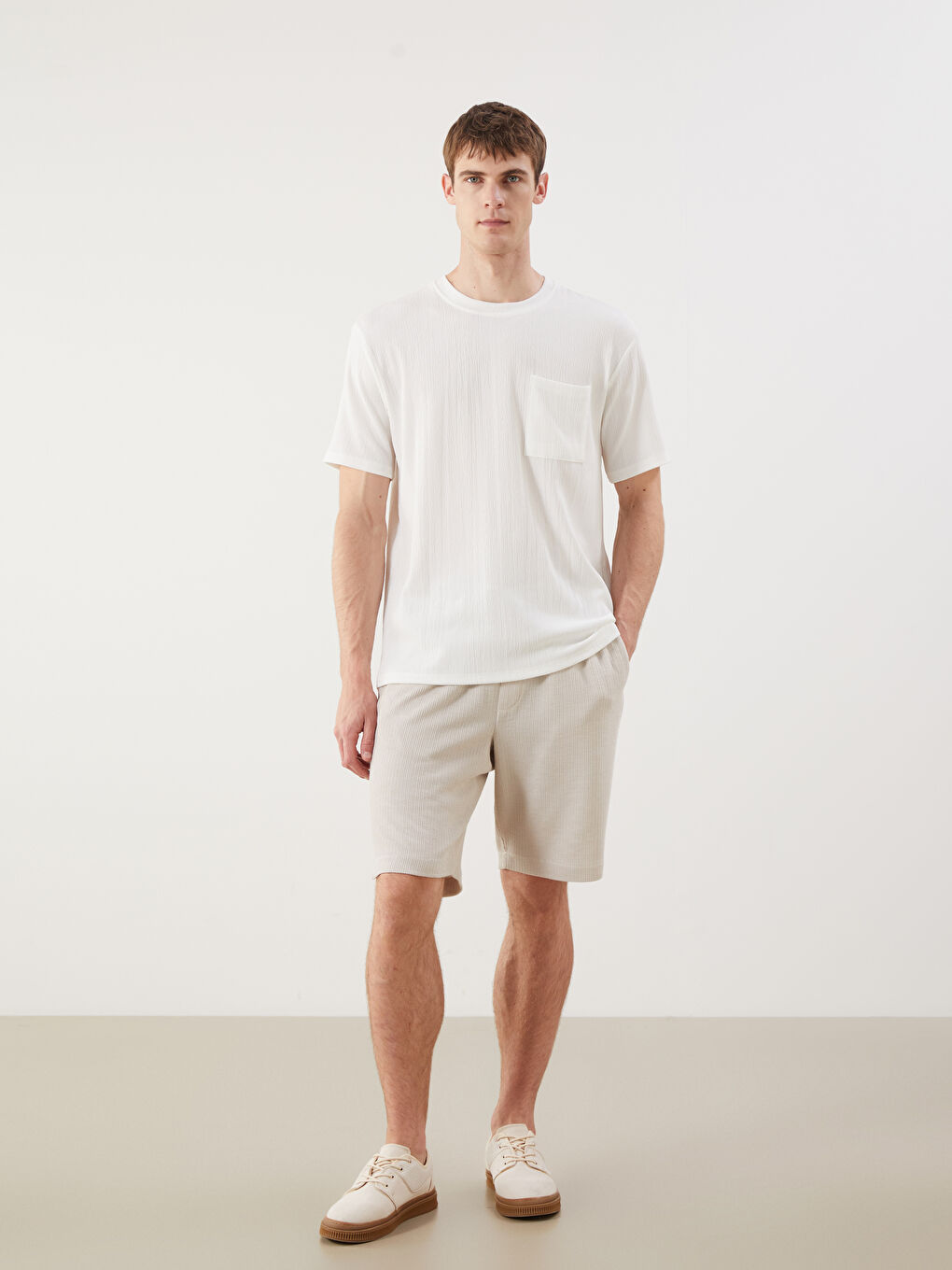 LCW Vision Crew Neck Men's T-Shirt -S5PY43Z8-R9J
