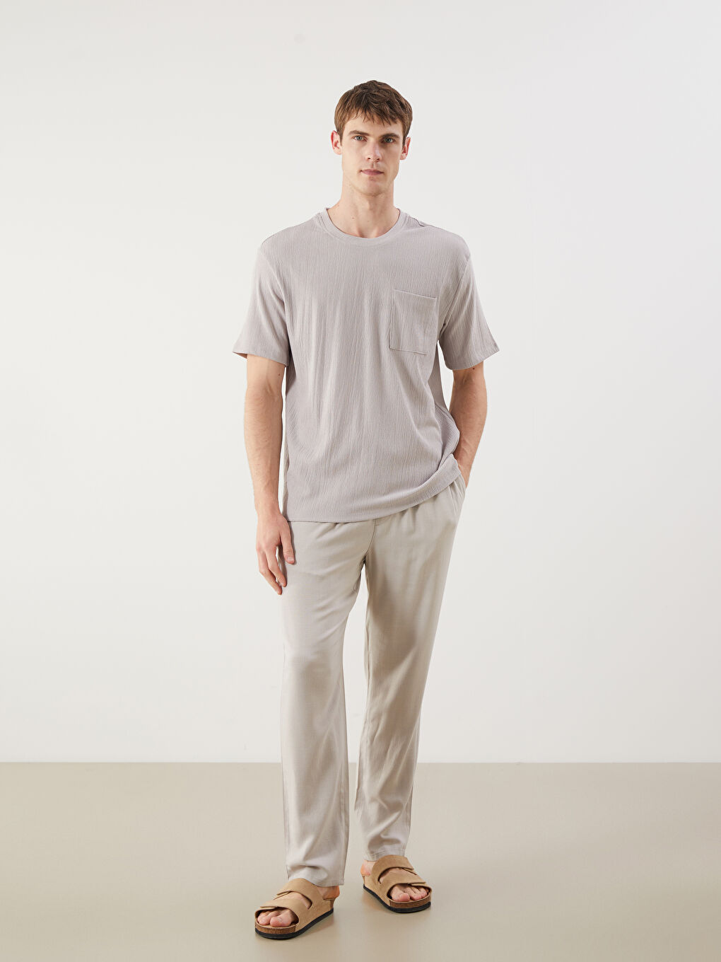 LCW Vision Crew Neck Men's T-Shirt -S5PY43Z8-VK7