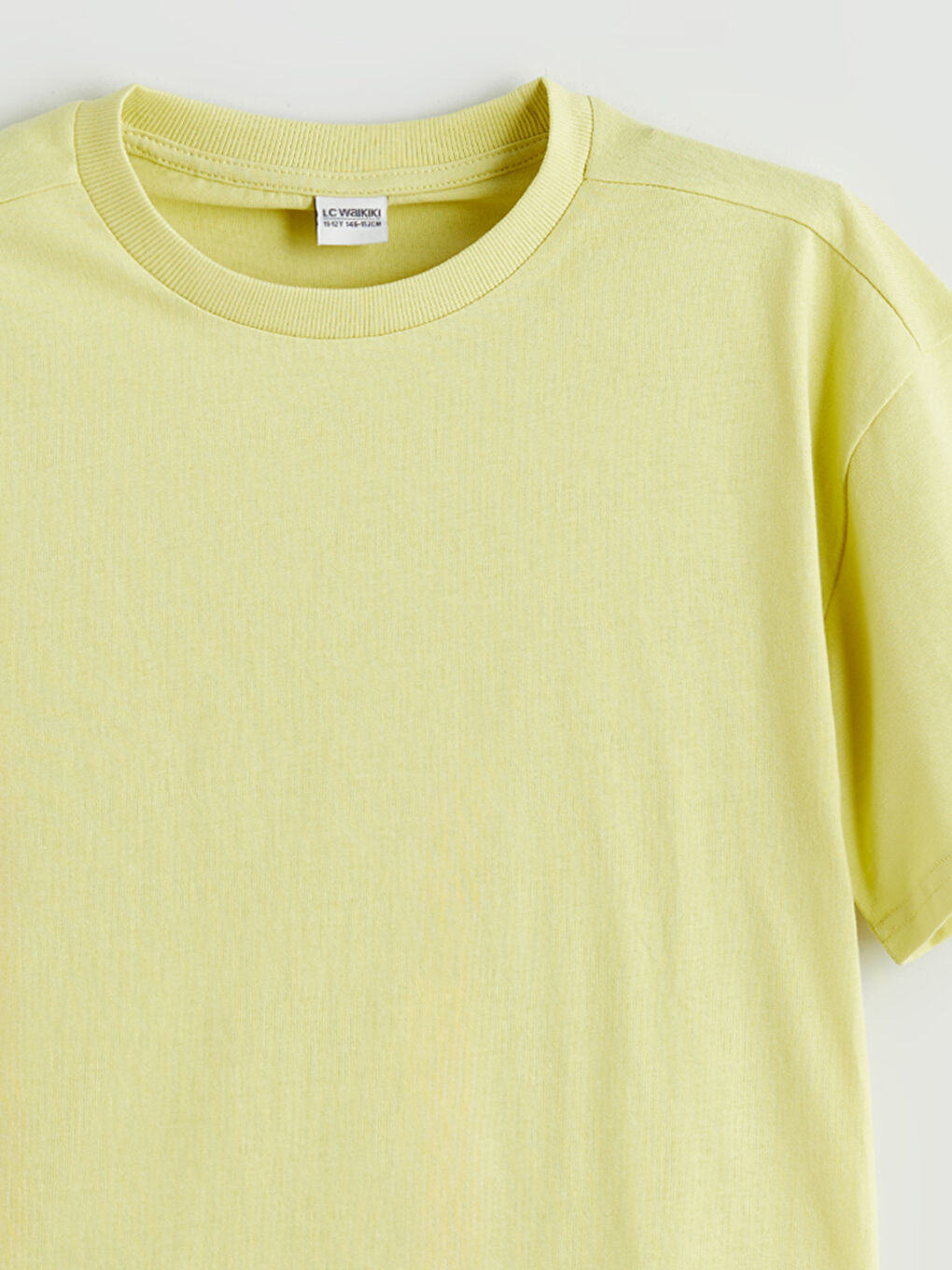 LCW Kids Crew Neck Basic Boys' T-Shirt -S5PY45Z4-FW0
