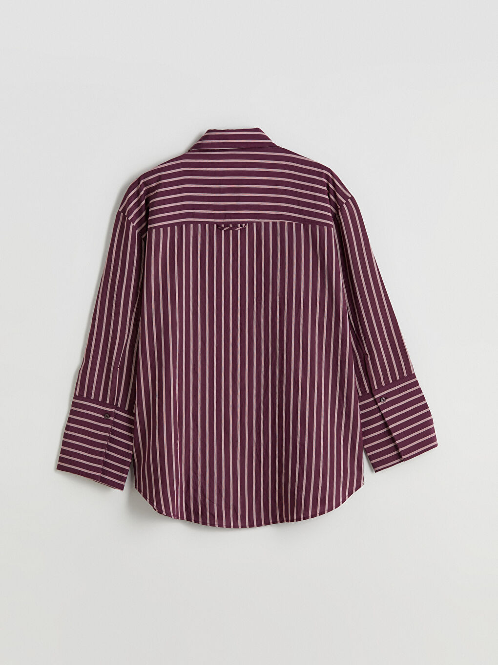 Striped Oversize Women's Shirt Tunic -S5PY46Z8-LET