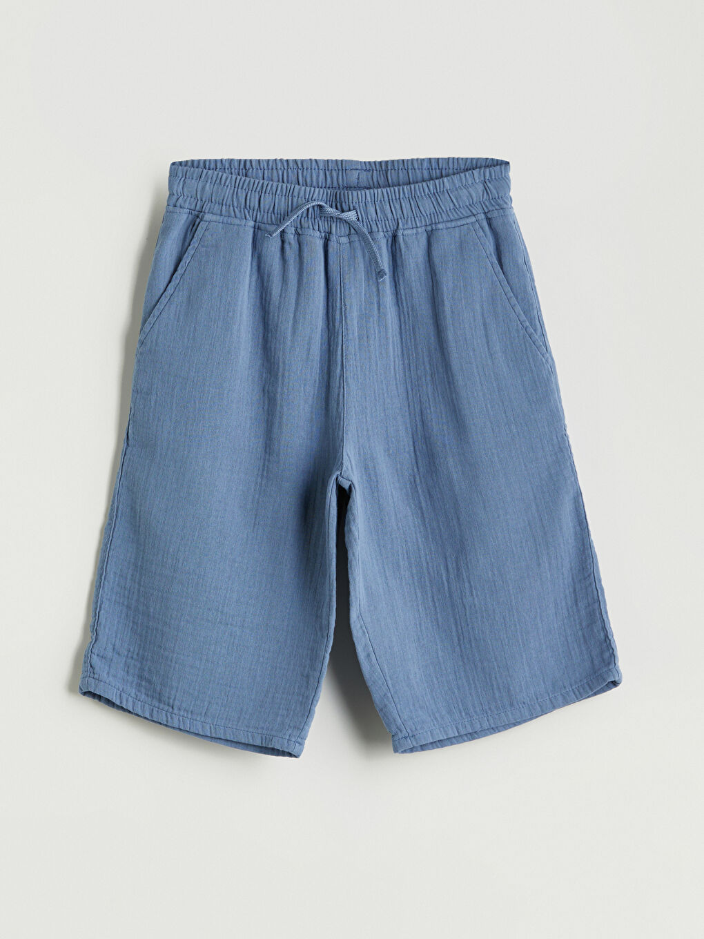 Elasticated Waist Muslin Boys' Shorts -S5PY88Z4-KZZ