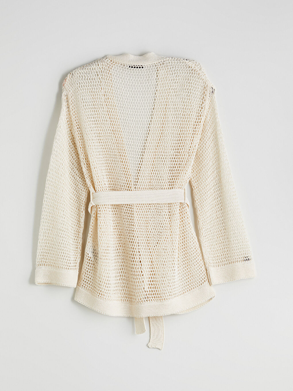 LCWAIKIKI Classic Shawl Collar Hole-Knitted Women's Knitwear Cardigan -S5PY93Z8-R9J