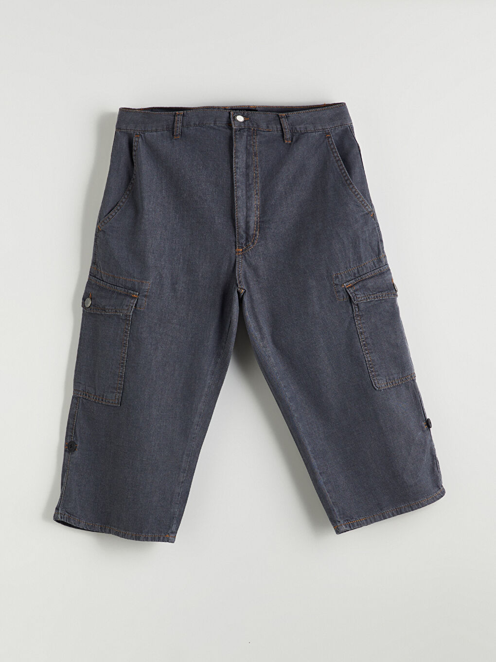 LCW Jeans Standard Fit Men's Denim Shorts -S5Q045Z8-309
