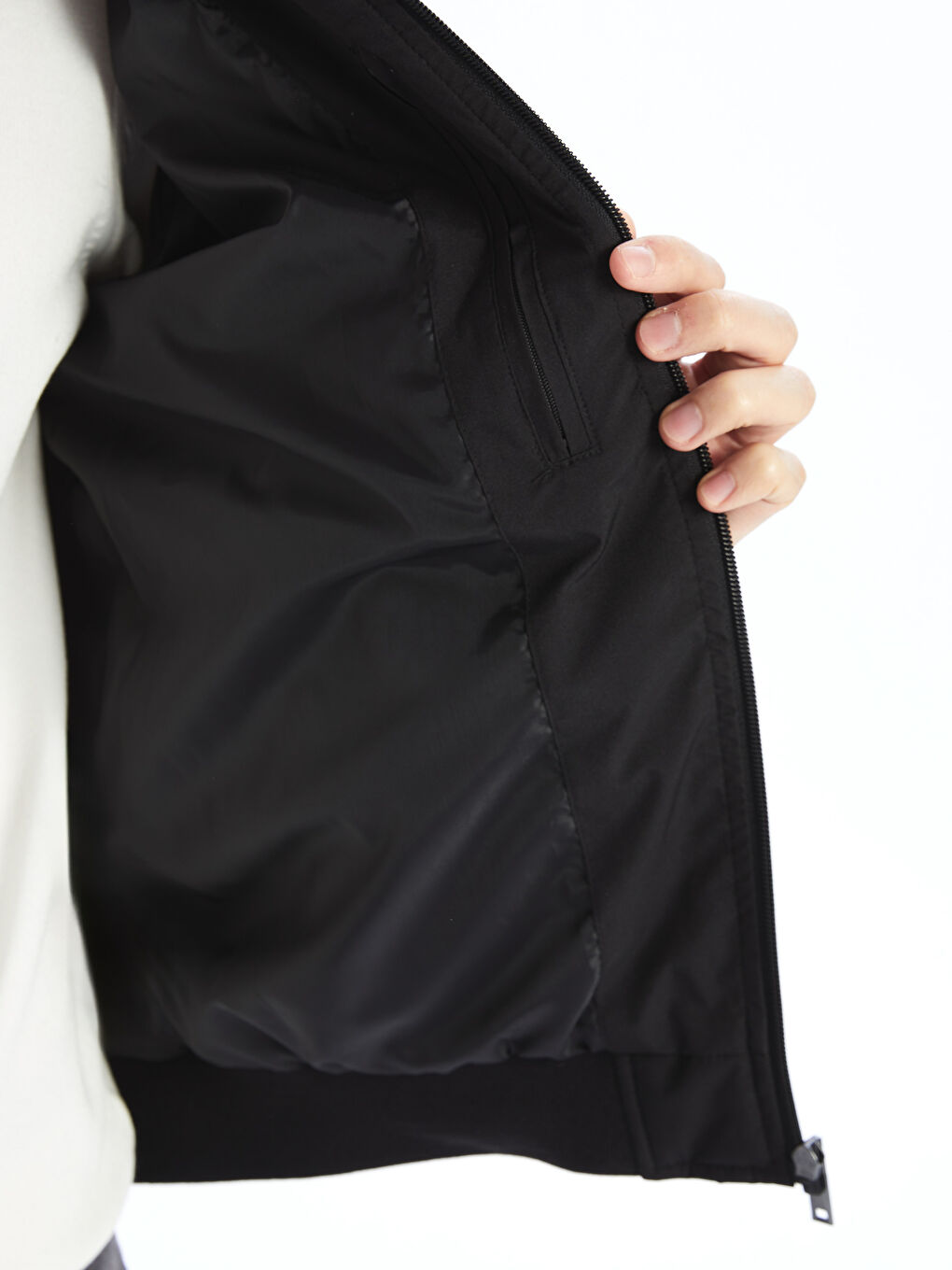 معطف أسود رجل-7