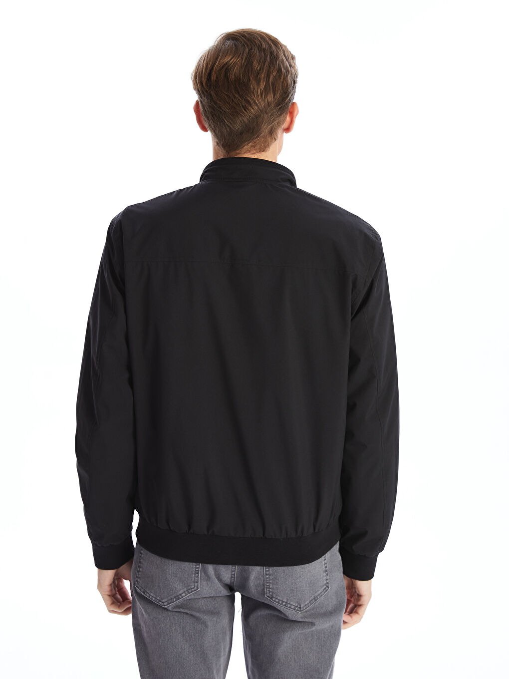 معطف أسود رجل-9