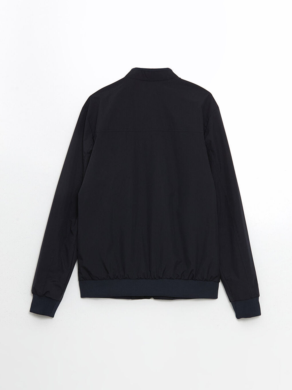 Lacivert Standart Kalıp Kolej Yaka Erkek Mont-13