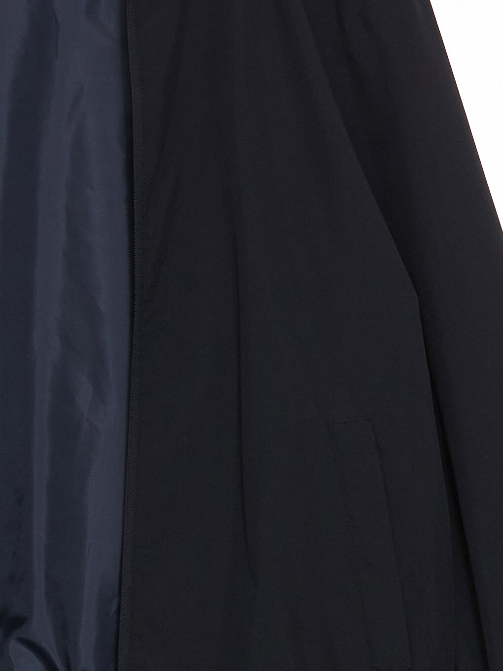 Lacivert Standart Kalıp Kolej Yaka Erkek Mont-14