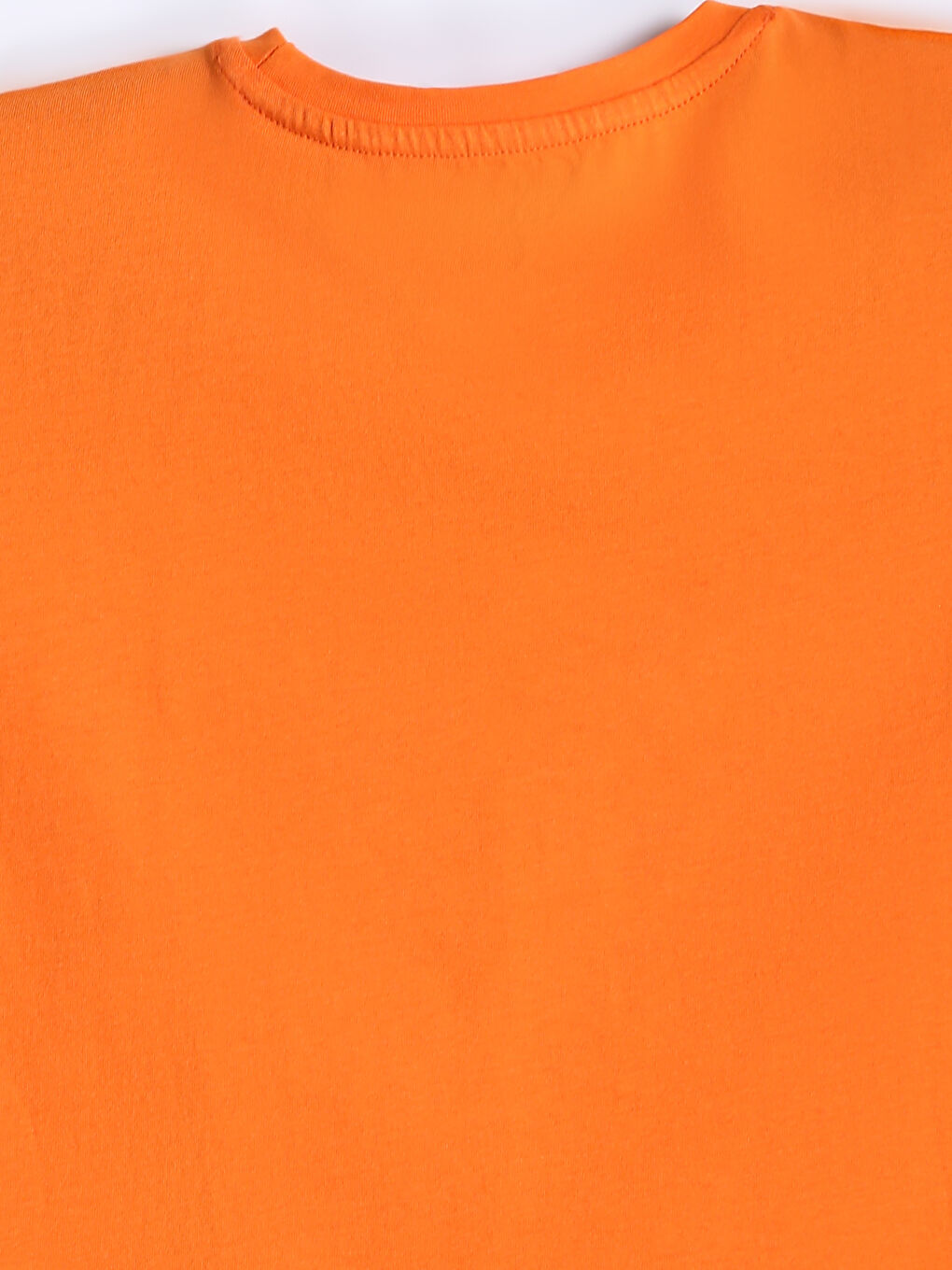 تيشيرت أساسي بياقة دائرية للبنات-3