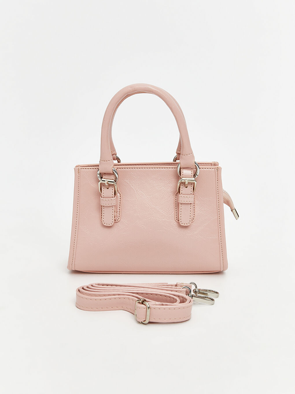 Leather-Look Women's Shoulder Bag