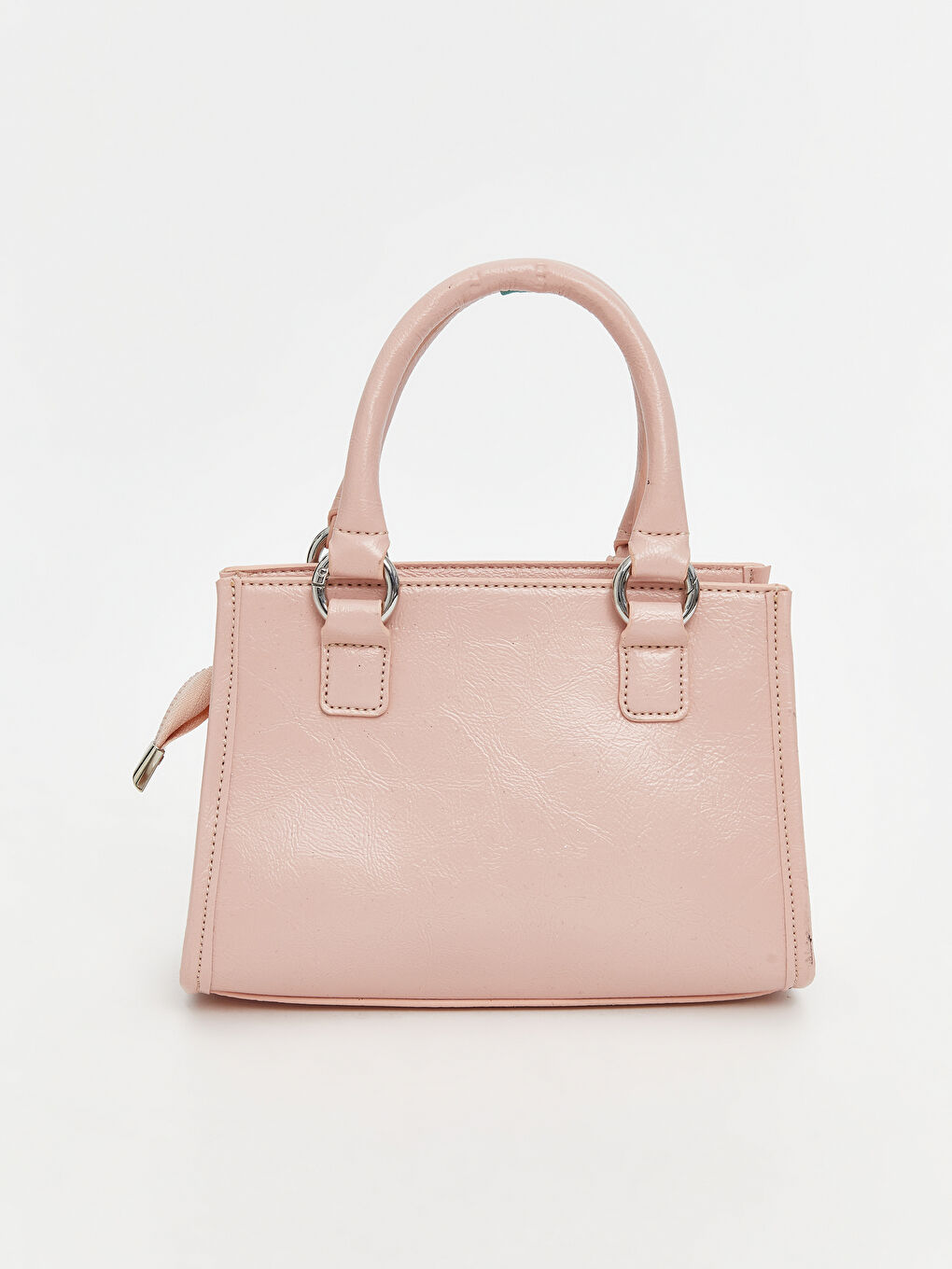 Leather-Look Women's Shoulder Bag-2