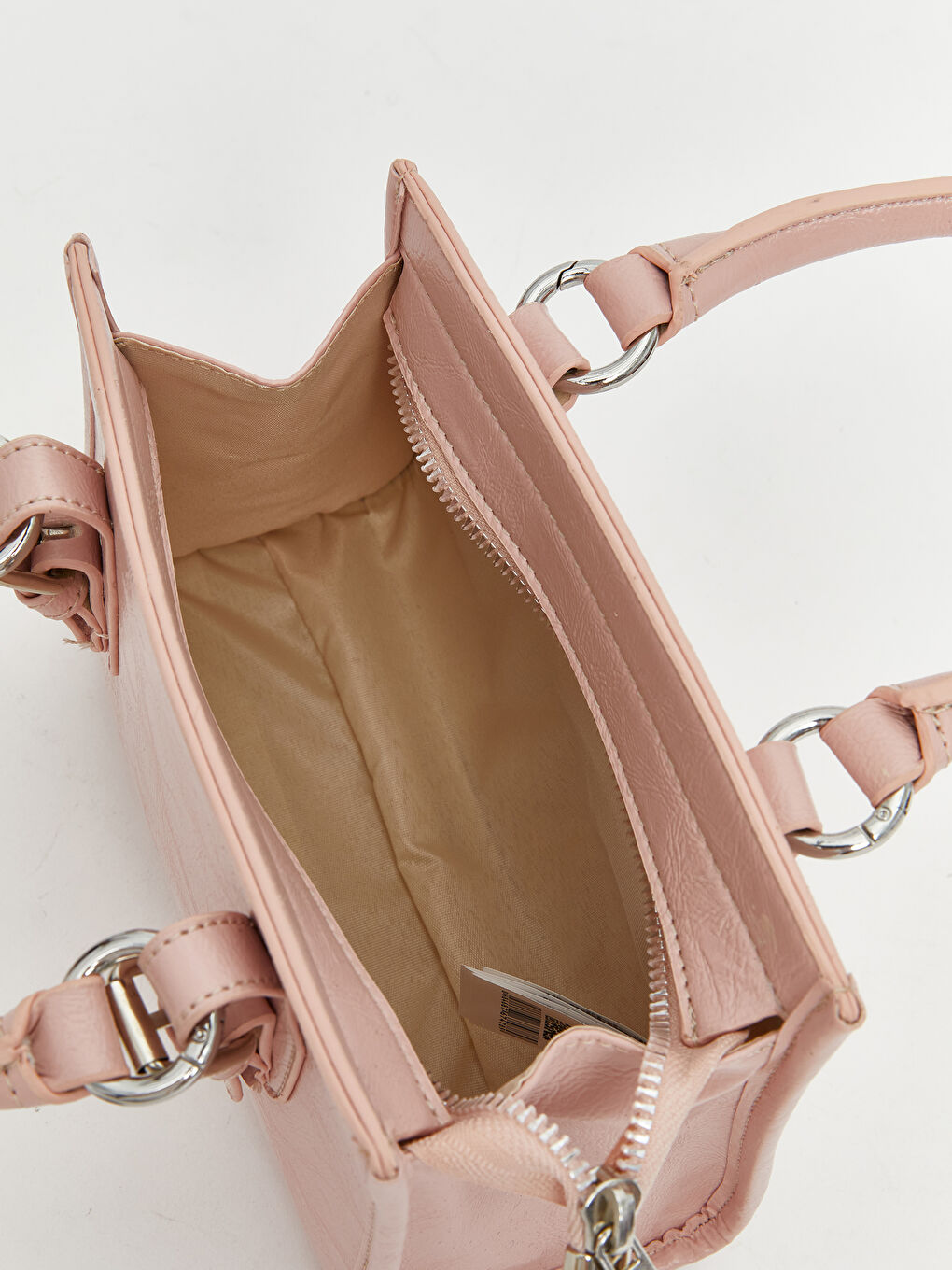 Leather-Look Women's Shoulder Bag-3