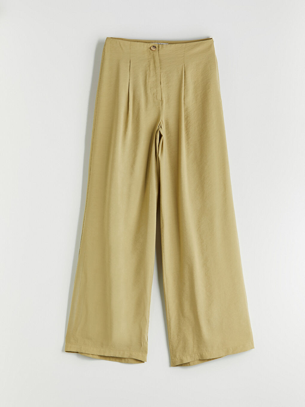 მოდალის ნარევი პლისე ქალის შარვალი-4