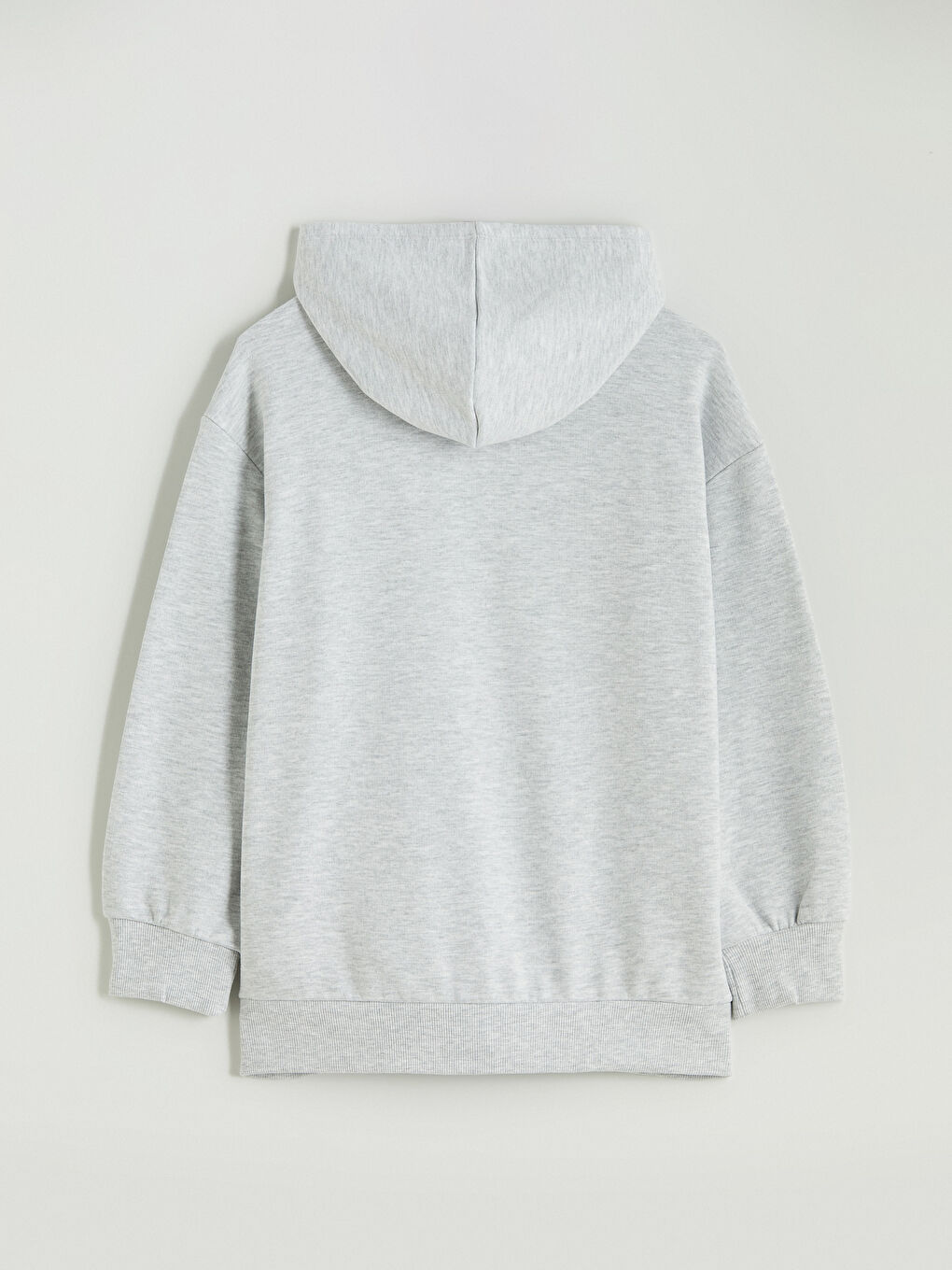 Girl GREY Zip-Up Sweatshirt -S5Q107Z4-CT3