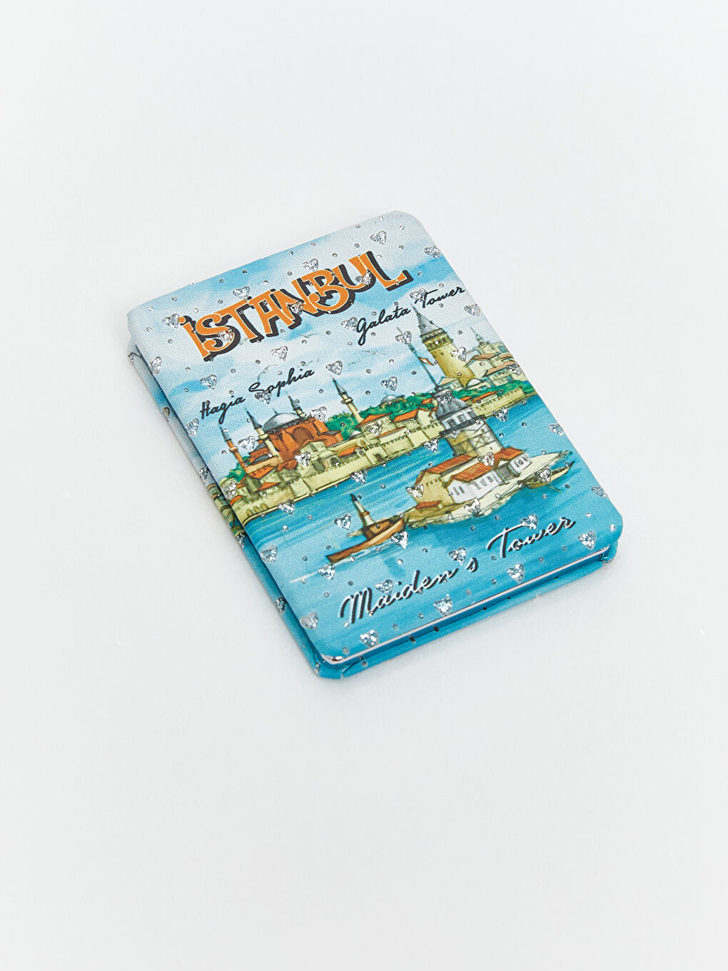 Cep Boy İstanbul Temalı Makyaj Aynası