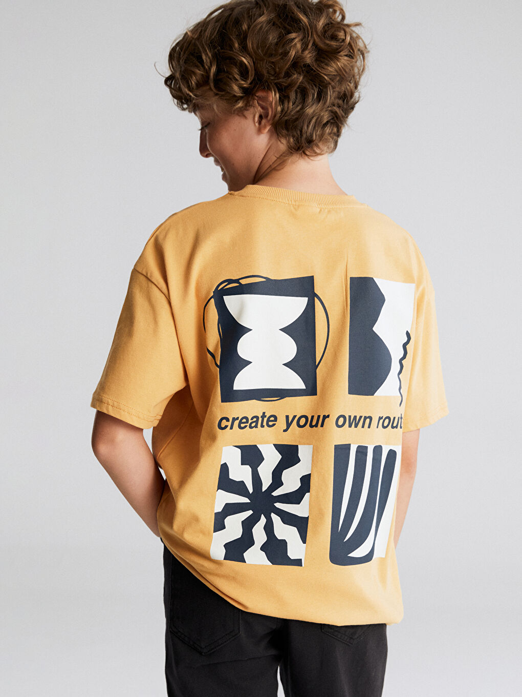 LCW Kids Crew Neck Boys' T-Shirt -S5Q197Z4-GLH