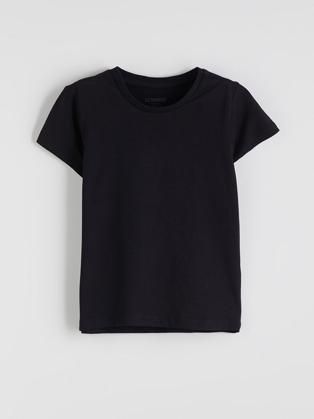 Beyaz Bisiklet Yaka Erkek Çocuk Tişört 3'lü-1