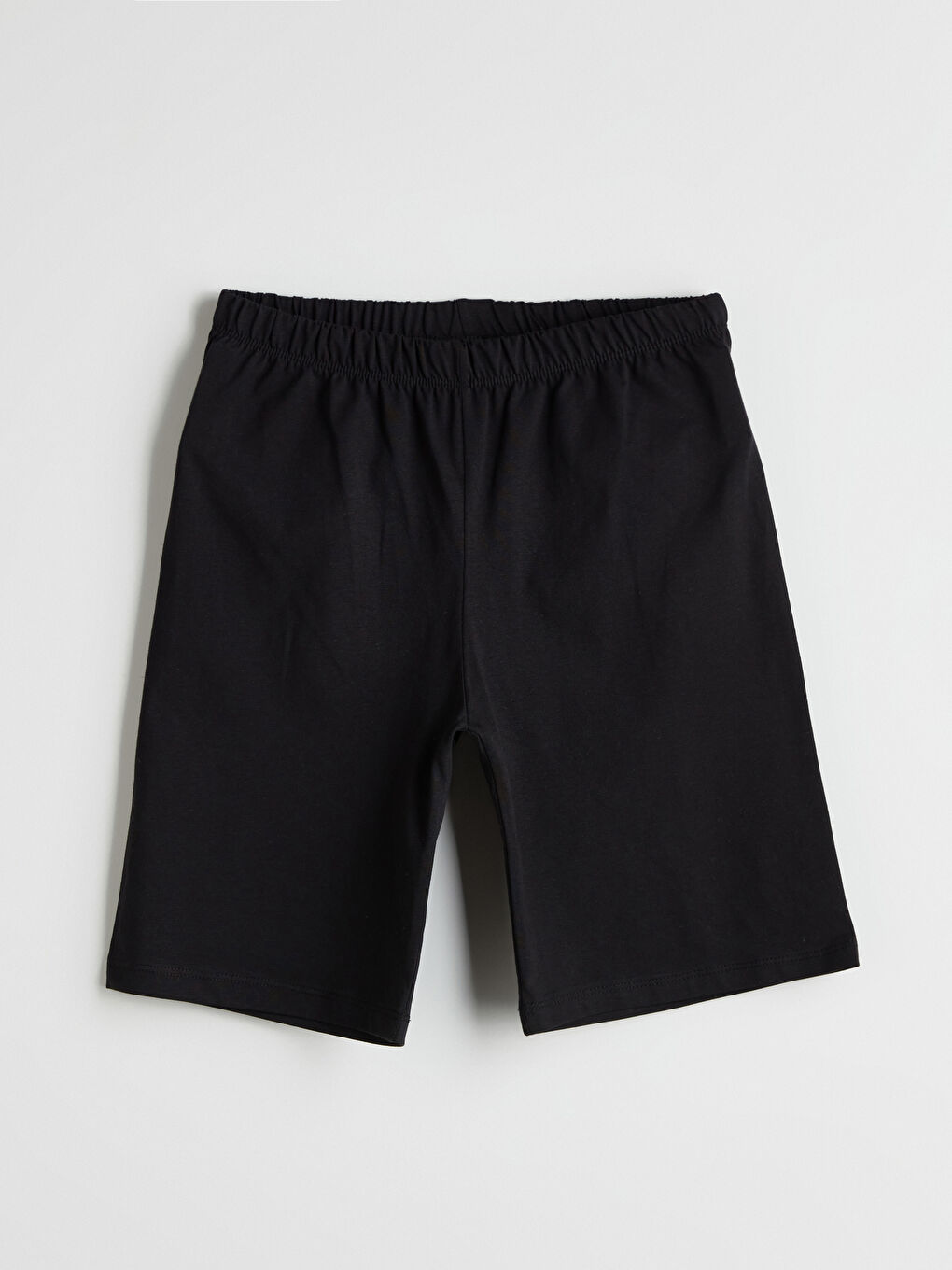 Siyah Beli Lastikli Erkek Çocuk Pijama Şort