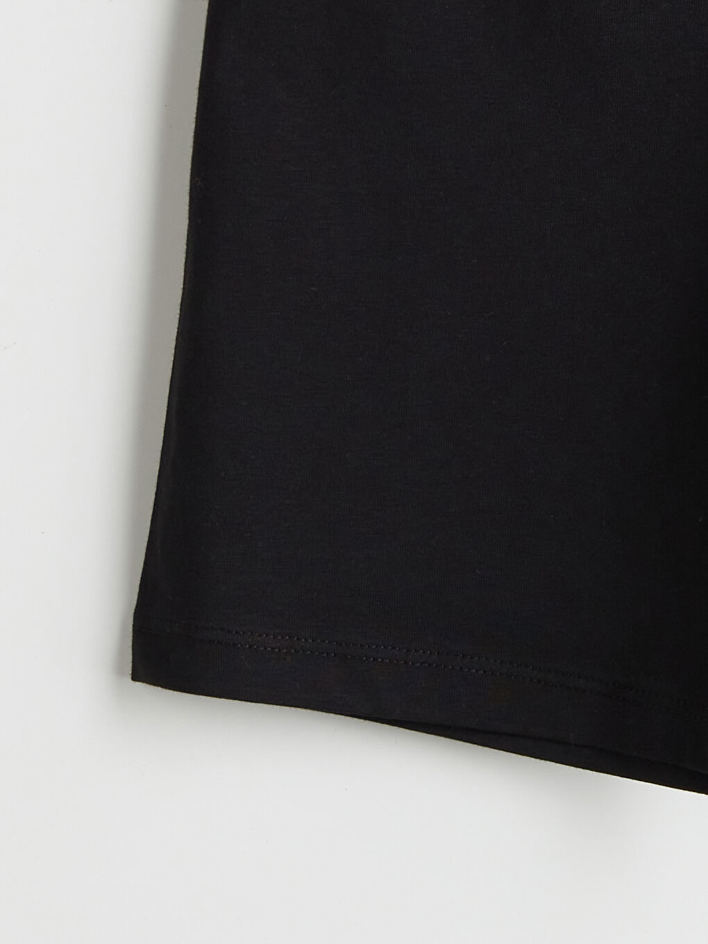 Siyah Beli Lastikli Erkek Çocuk Pijama Şort-2