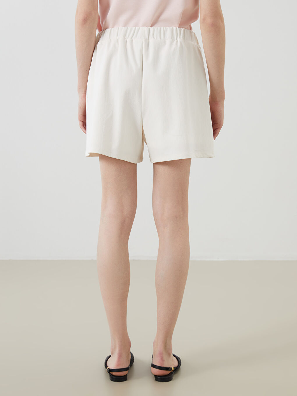 LCW Vision Woman ECRU Shorts -S5Q233Z8-R9J