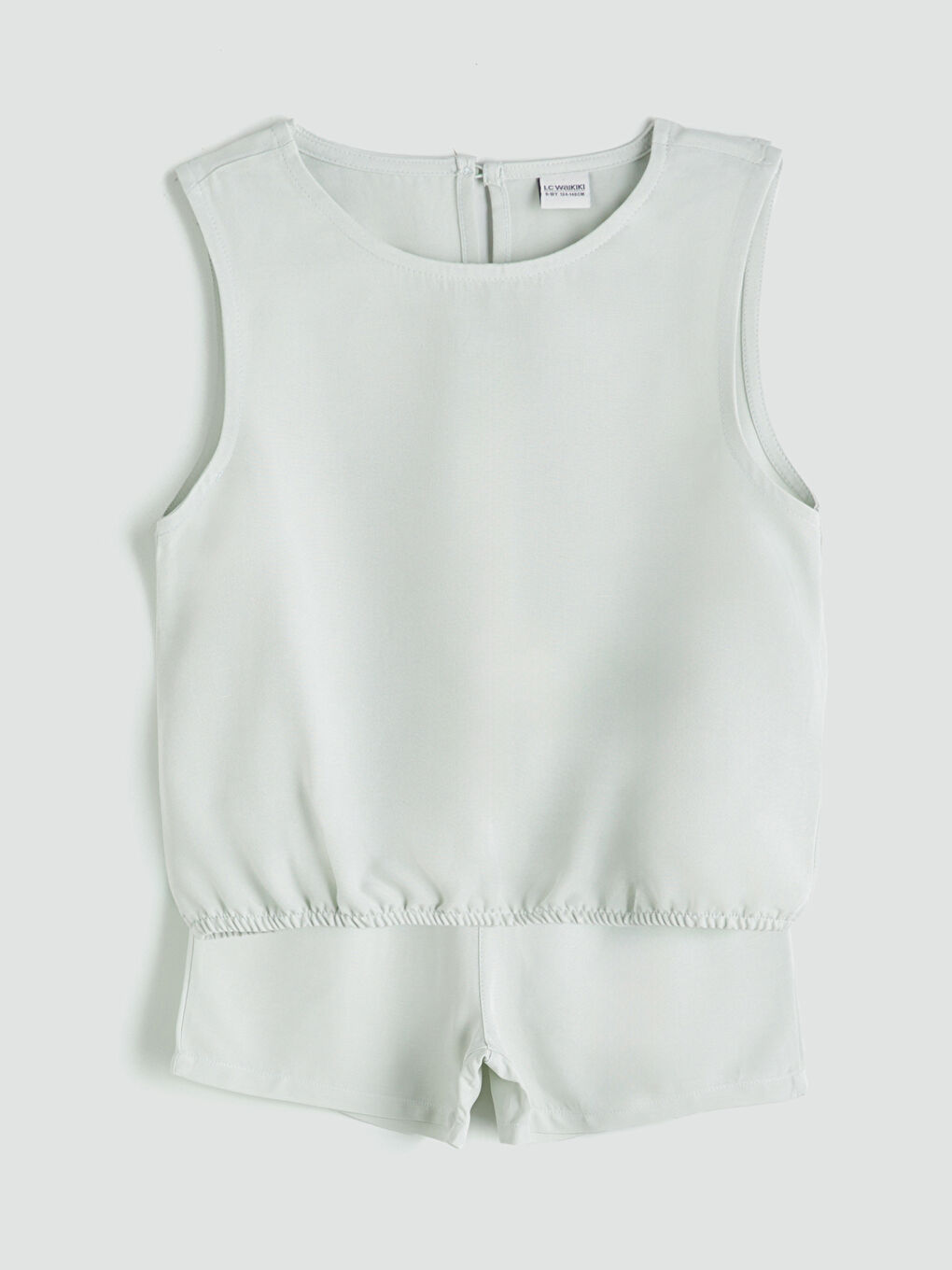 LCW Kids Cotton-Blend Girl'S Blouse And Shorts Set -S5Q255Z4-G6F