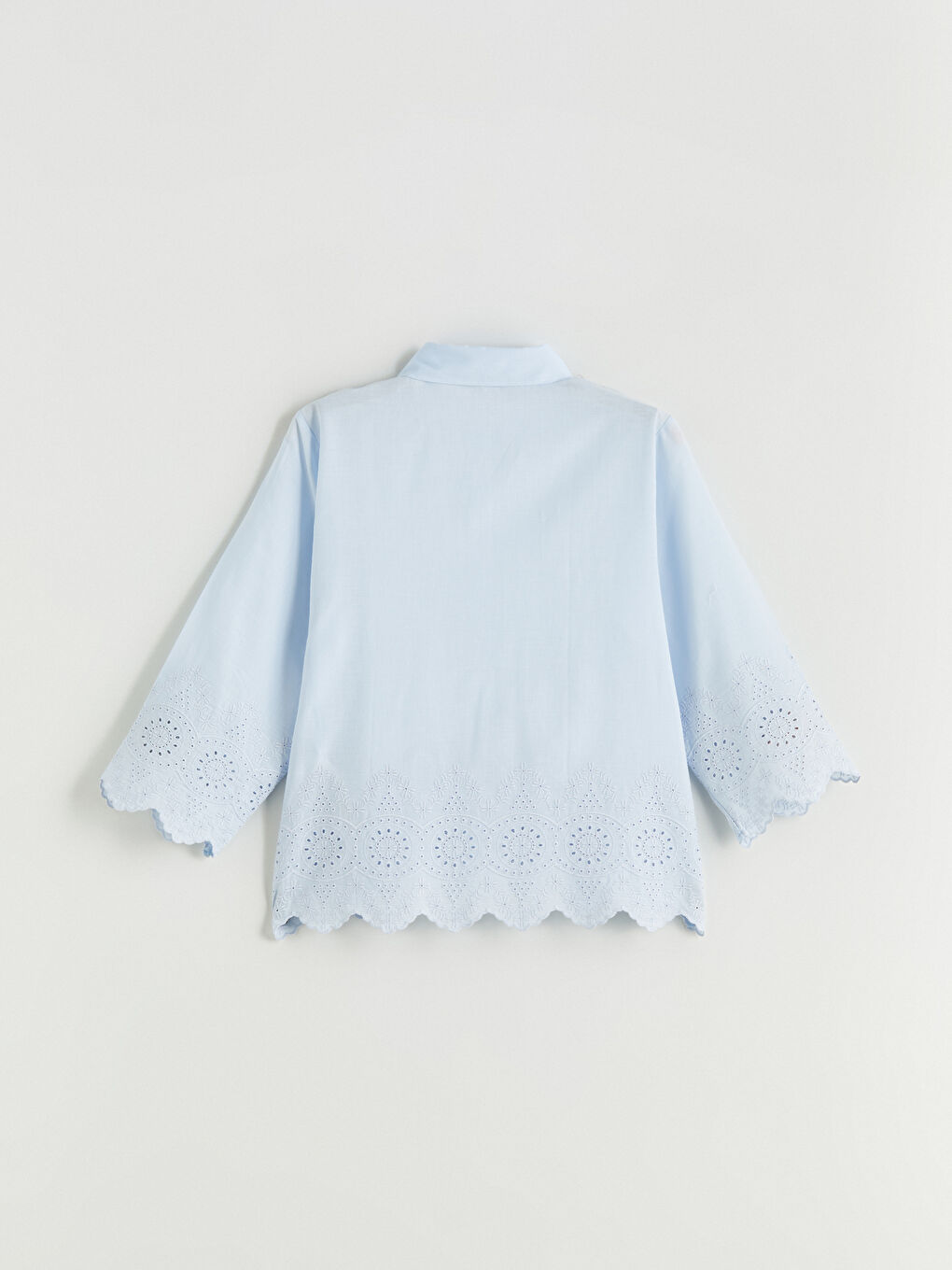 LCWAIKIKI Classic Woman BLUE Shirt -S5Q277Z8-DHU