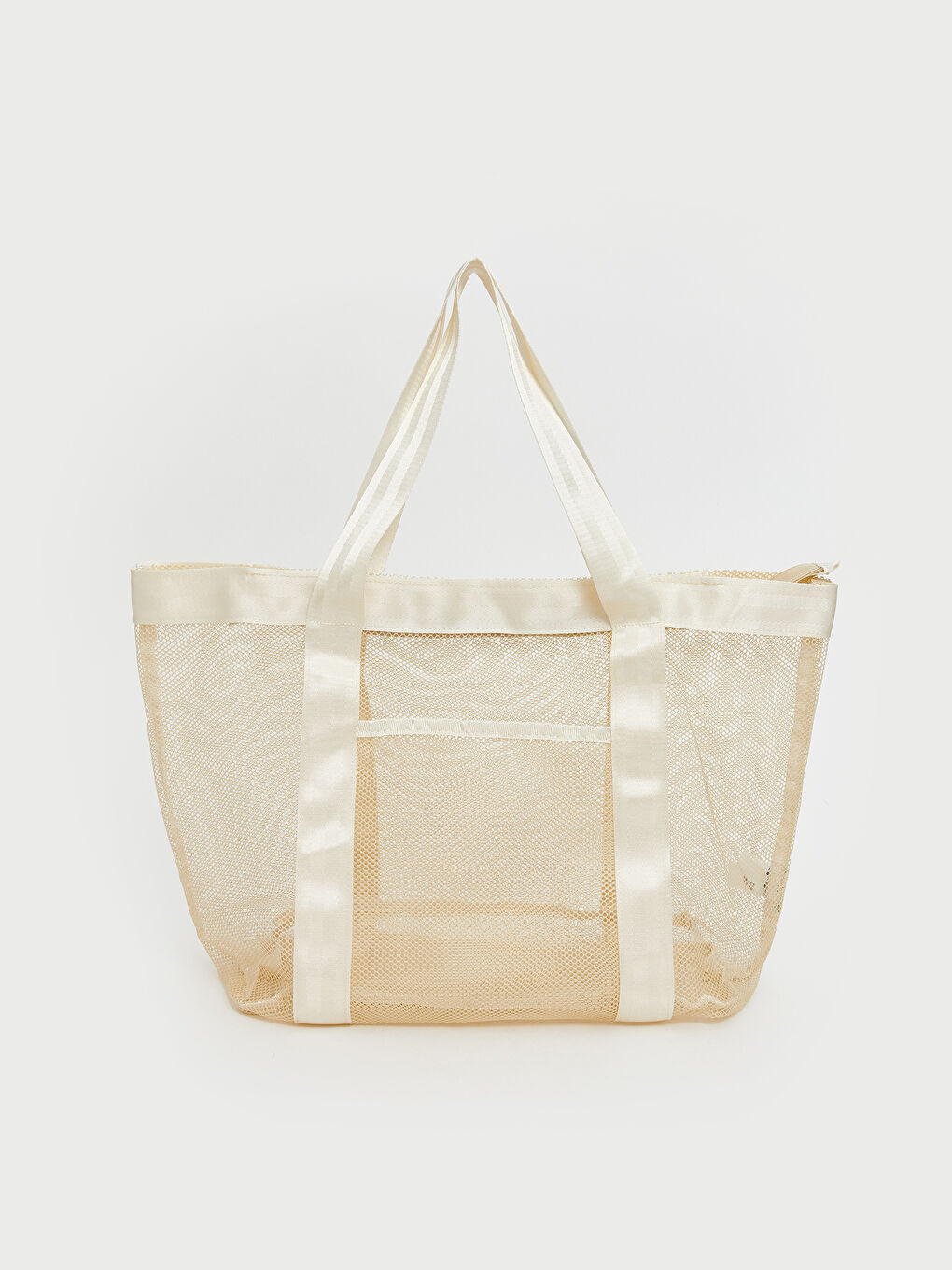 Ekru Kadın Plaj Çantası