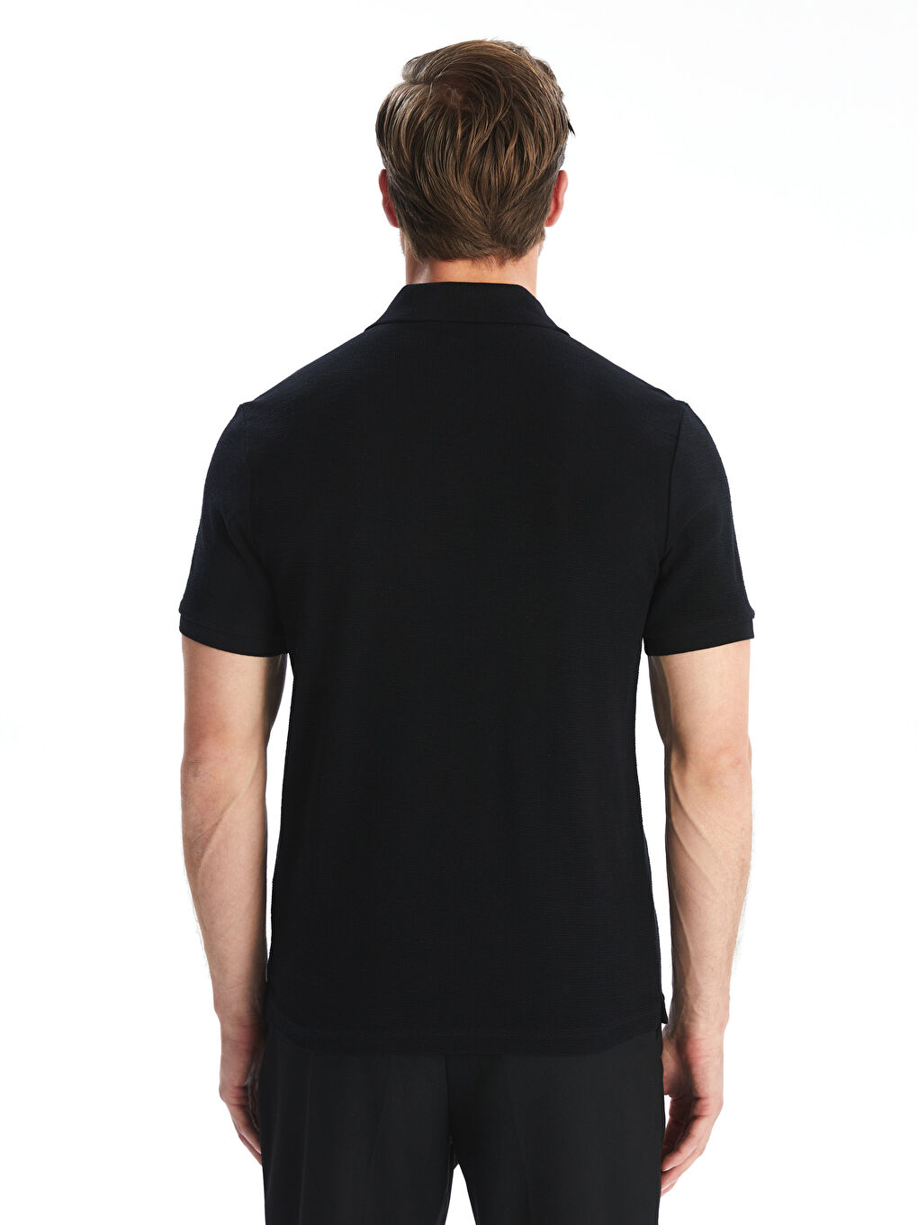 LCW Vision Polo Neck Short Sleeve Men's T-Shirt -S5Q295Z8-CVL