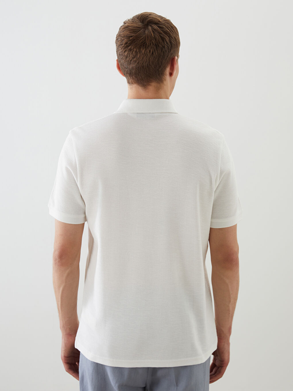 LCW Vision Polo Neck Short Sleeve Men's T-Shirt -S5Q295Z8-R9J