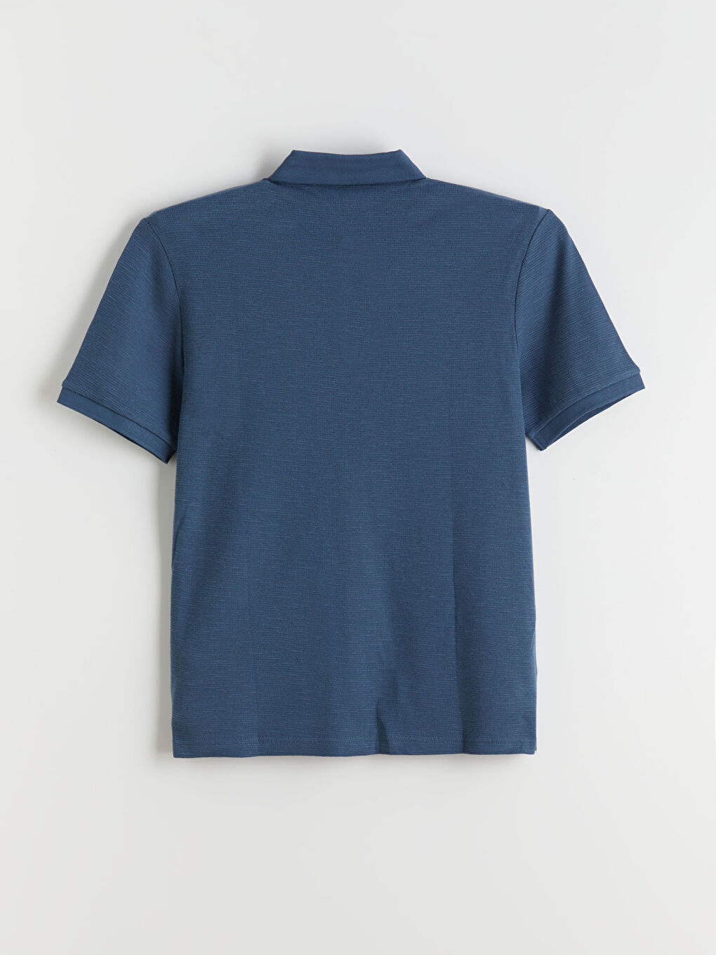 تي شيرت برقبة بولو وكم قصير رجال-5