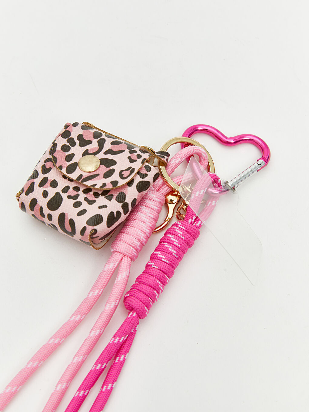 Kalp Figürlü Kadın Anahtarlık-1