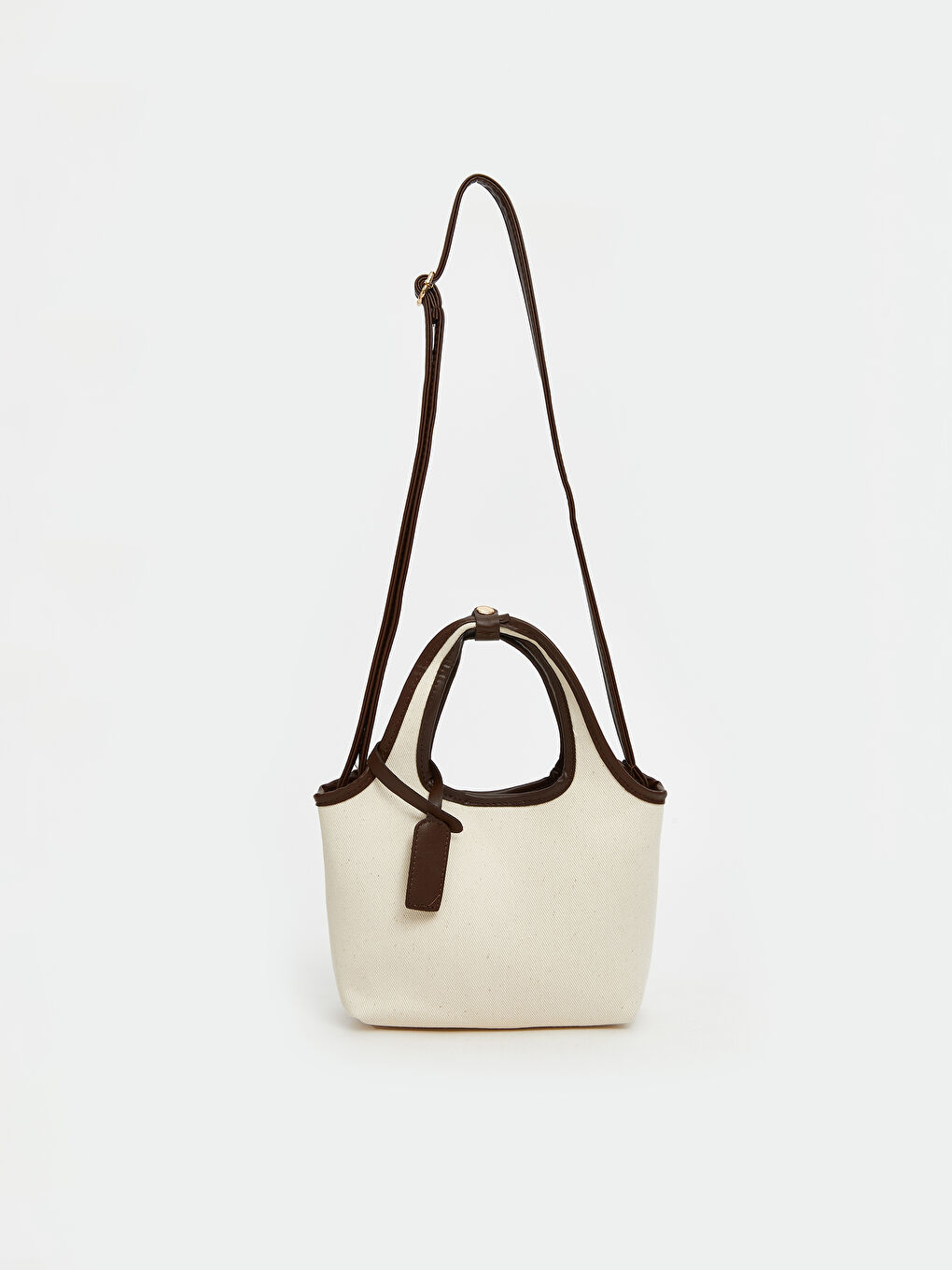 Bej Ayarlanabilir Askılı Kadın Omuz Çantası