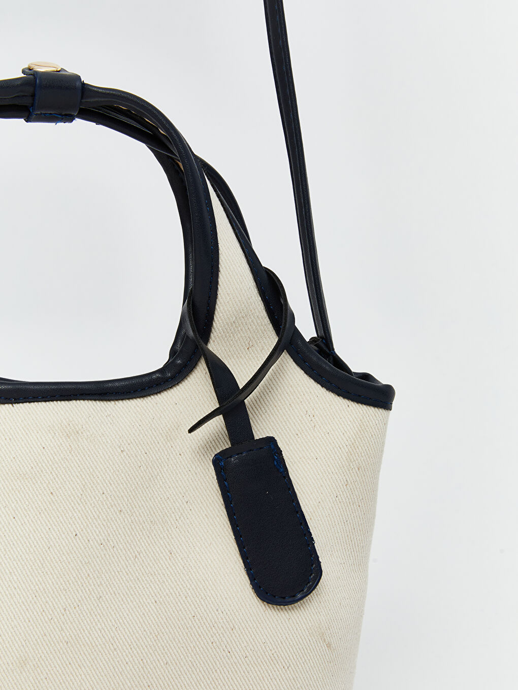 Bej Ayarlanabilir Askılı Kadın Omuz Çantası-4