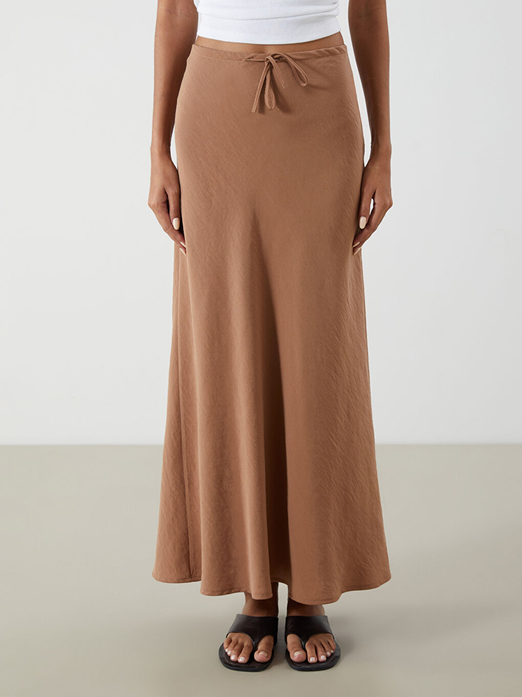 Woman BROWN Skirt -S5Q380Z8-PS7