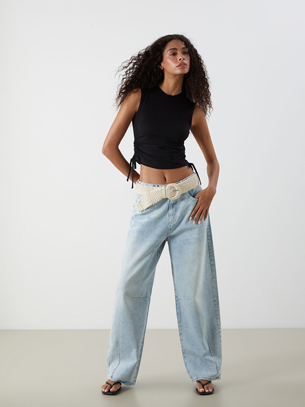Baggy Fit Women's Jeans -S5Q391Z8-PB7