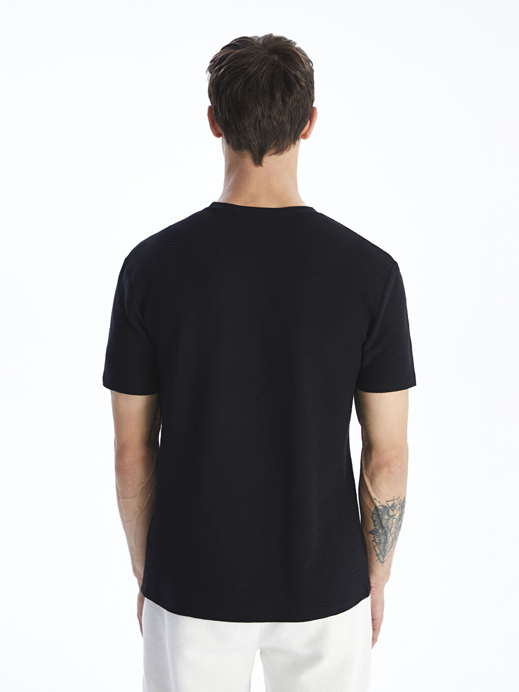 LCW Vision Crew Neck Jersey Men's T-Shirt -S5Q393Z8-CVL