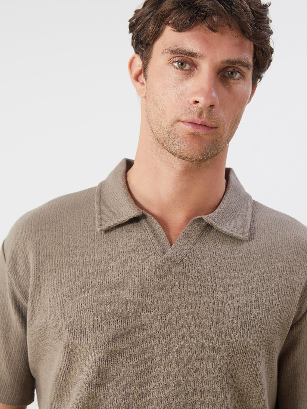 Men's Polo Neck T-Shirt-2