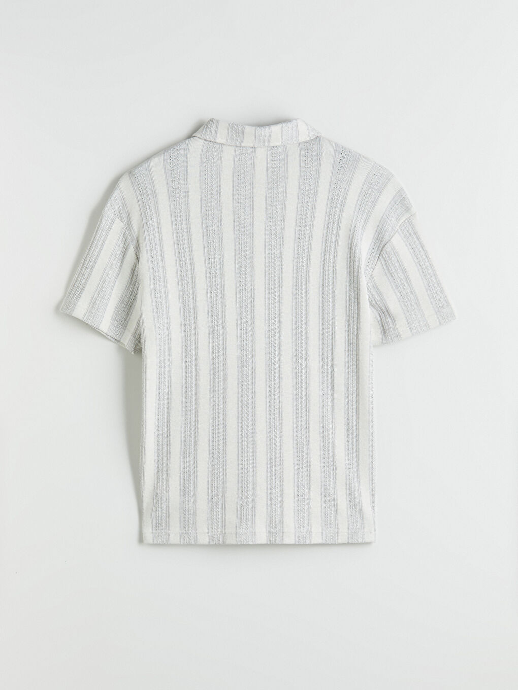 LCW Vision Polo Neck Striped Men's T-Shirt -S5Q407Z8-LFC