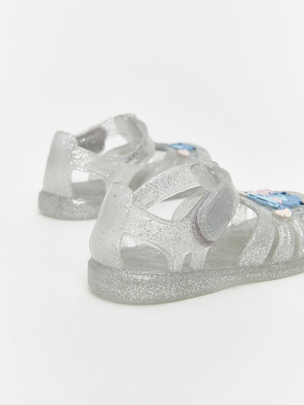 Renksiz Lilo ve Stitch Baskılı Kız Bebek Plaj Sandaleti-4